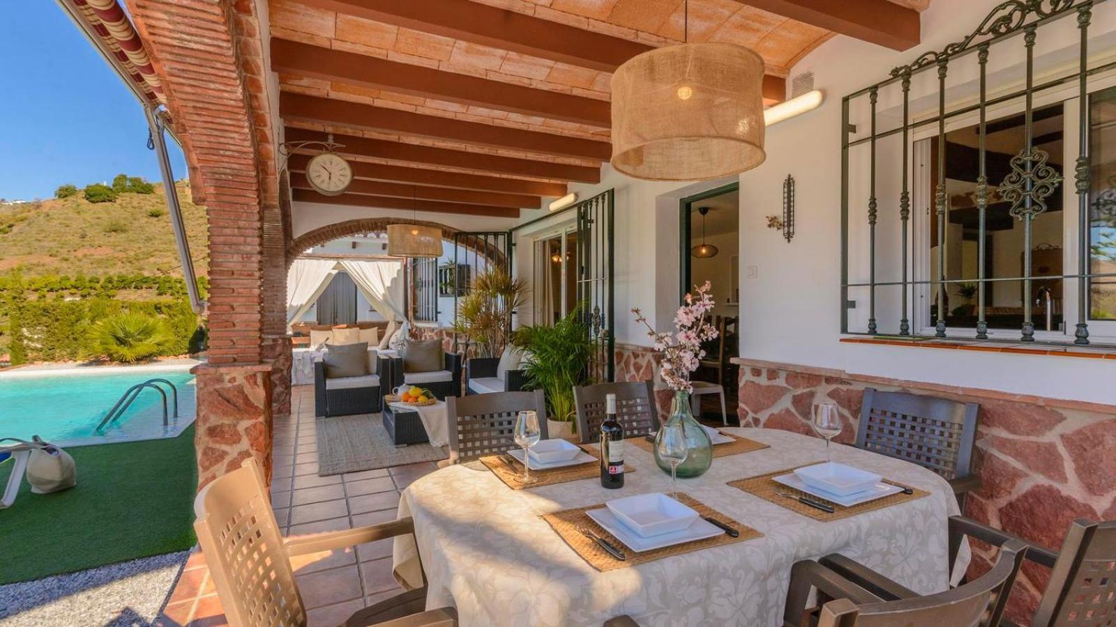 Villa Las Palmeras De Torrox By Ruralidays Экстерьер фото